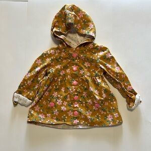 Little Lass Girls Peacoat Size 12 months.